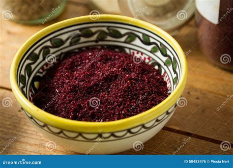 Middle Eastern Cuisine Sumac Stock Photo Image Of Arab Condiment