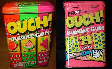 15 Ouch Bubble Gum 90s Candy 1990s Kids Favorite Candy