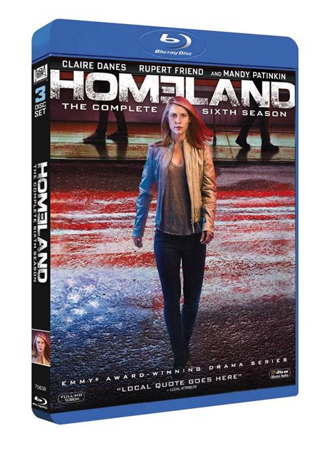 Homeland Temporada 6 Blu Ray Blu Ray Amazones Claire Danes Damian