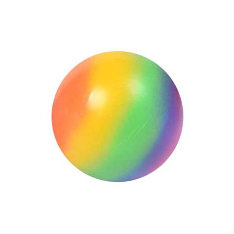 Taicanon Rainbow Stress Ball Squishy Sensory Stress Reliever Ball Toy