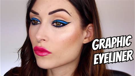 Eyeliner Grafico Makeup Tutorial Cherylpandemonium Youtube