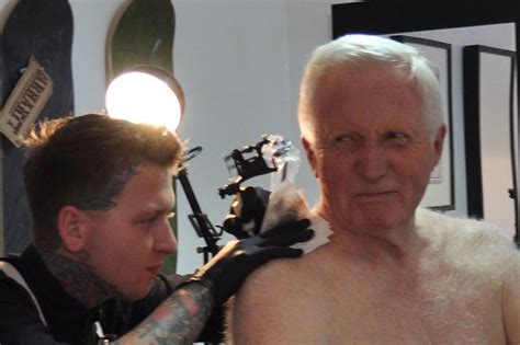 David Dimbleby Has Tattoo Inked On Shoulder Aged 75 But