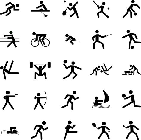 Free Image on Pixabay - Pictograms, Sports, Symbols, Icons ... What is a vector file?