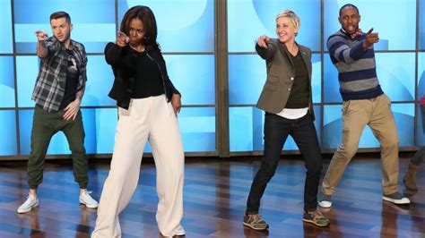 Michelle Obama Has Brought The Funk To Ellen DeGeneres Daytime Talk