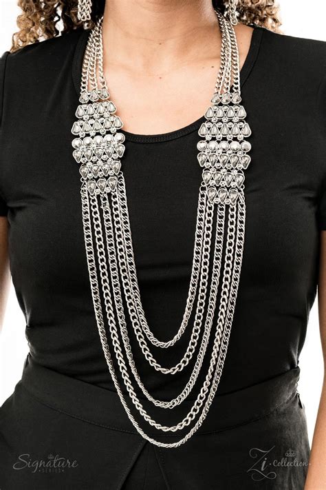 Paparazzi Accessories The Erika Signature Zi Collection Necklace