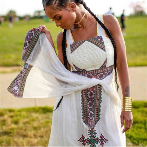 Ethiopian Traditional Dress Antrekk