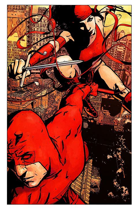 Daredevil Elektra Daredevil 78 2005 Alex Maleev Pencils Inks