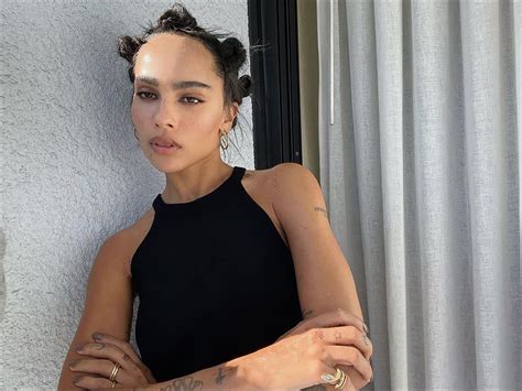 Zoë Kravitz is removing some of her tattoos Dont need this on my body