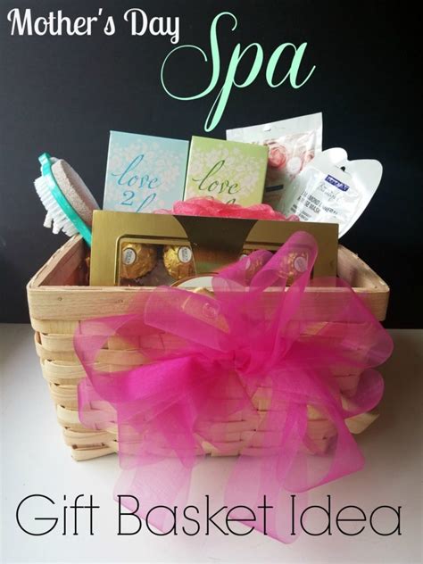 Tired of just giving her a hug and a card? How to Make a Mother's Day Spa Gift Basket | An Exercise ...
