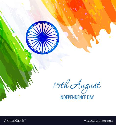 Th August Indian Independence Day Vector Illustration Indian Flag My Xxx Hot Girl