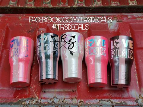 Custom Personalized Victoria Secret Cup Love Pink Yetiozarkrtic