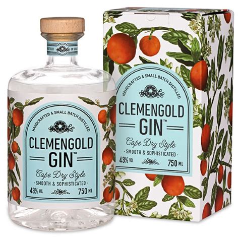 Clemengold Gin 750ml Woodstock Liquors