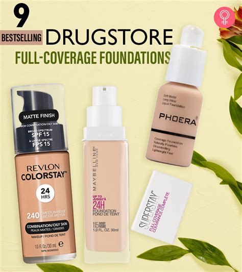 9 Best Drugstore Full Coverage Foundations Expert Approved