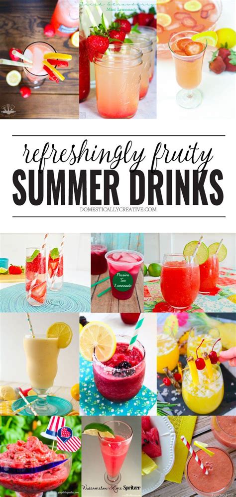 Fruity Summer Drinks Fruity Summer Drinks Summer Drinks Fruity Drinks