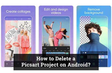How To Delete A Picsart Project Android October 2023 Mks