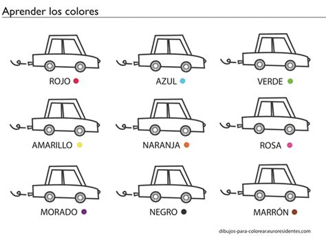 Fichas Para Aprender Los Colores Manualidades