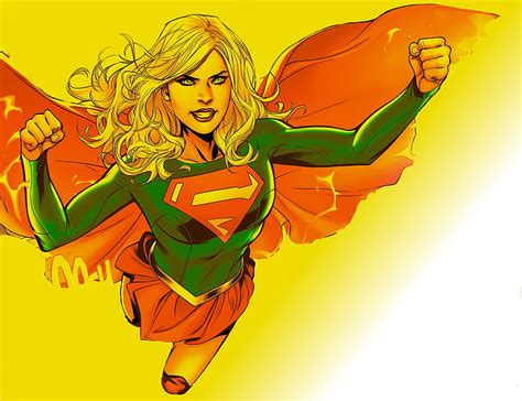 Hd Wallpaper Comics Supergirl Dc Comics Kara Danvers Kara Zor‑el Wallpaper Flare