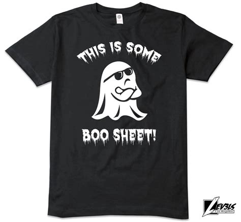 This Is Some Boo Sheet Uni Sex Halloween T Shirt Mad Ghost Etsy