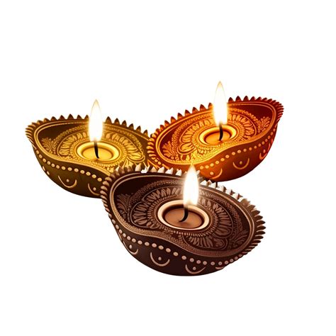 Diwali Diya With Transparent Background 22783225 Png