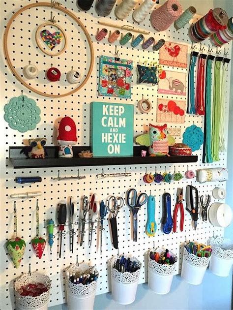 30 Pegboard For Craft Room