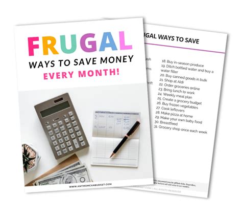 75 Frugal Ways To Save Money Every Month | Ways to save, Ways to save money, In season produce