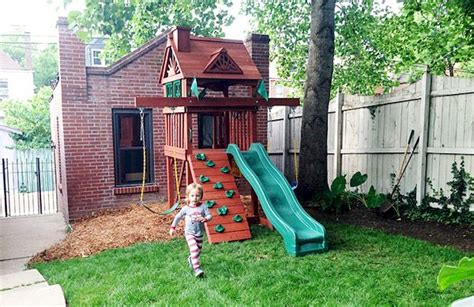 60 Creative Small Backyard Playground Kids Design Ideas With Images