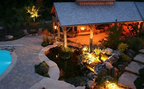 Landscape Lighting By Ground Effects Landscapes In West Grey Area