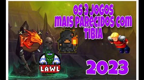 Os 3 Jogos Mais Parecidos Com Tibia Para Celular 2023 YouTube