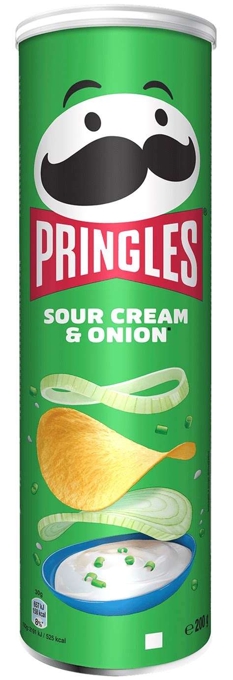 Pringles Large Sour Cream And Onion Crisps Pringle Uk Kelloggs