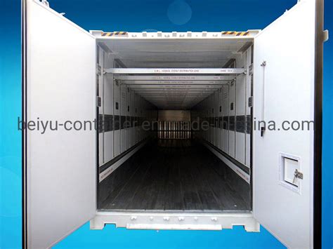 45ft One Belt One Road Reefer Container Europe 33pcs Pallets Short Sea