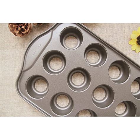 12 Cavity Mini Cheesecake Pan With 24 Pieces Removable Bottom Kitchen