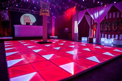 Illuminated Led Dance Floor Hire Feel Good Events Melbourne