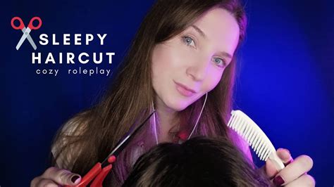 Asmr I Cozy Sleepy Haircut Layered Subtle Mouth Sounds Non Stop Inaudible Whispering ️ Youtube