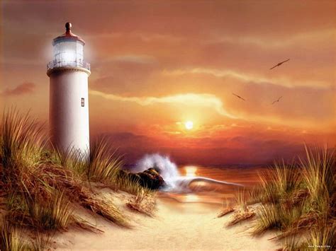 Lighthouse Oceans Nature Hd Wallpaper Peakpx