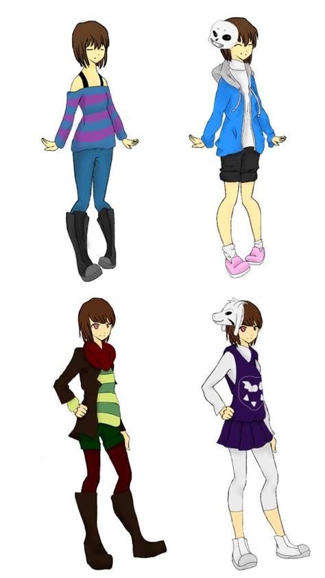 Femfriskandchara Dress Up Undertale Amino