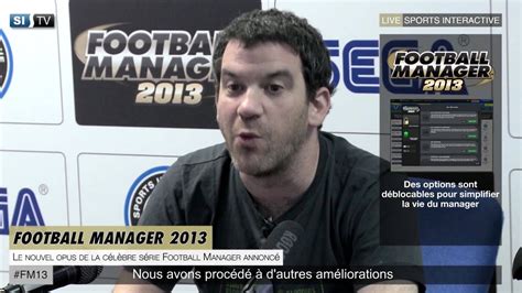 Football Manager Annonce YouTube