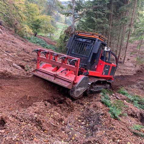 Nationwide Tracked Forestry Mulcher Hire Kingwell Holdings