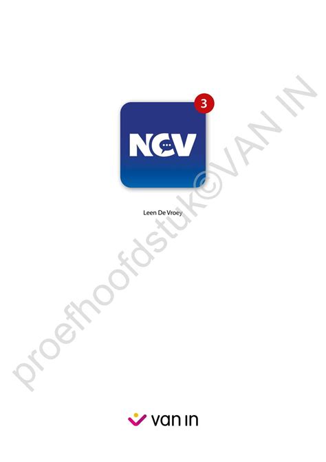 Ncv 3 Editie 2021 Proefversie By Van In Issuu
