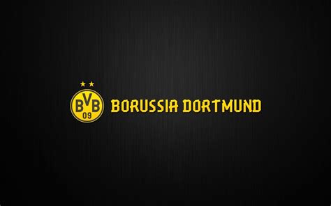Borussia Dortmund Logo Hd Best Wallpaper Football Backgrounds