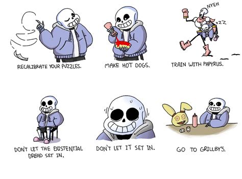 A Day In The Life Of Sans Undertale Know Your Meme