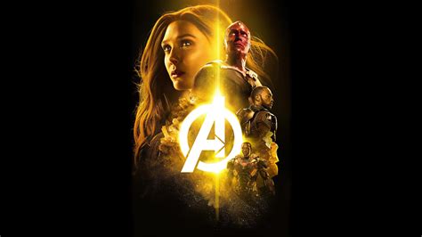 Avengers Infinity War 2018 The Mind Stone Poster 4k Hd Movies 4k Wallpapers Images
