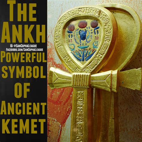 Sancopha League Libernation The Ankh Is A Powerful Symbol Of Ancient