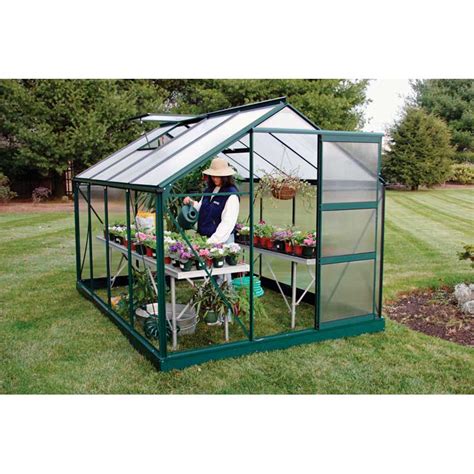 Growspan Estate Hobby Small Greenhouse 72w X 63h X 99l Farmtek