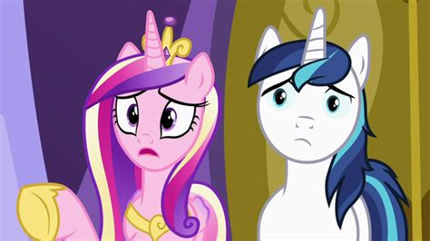 Image Cadance And Shining Armor Looking Heartbroken S7e3png My