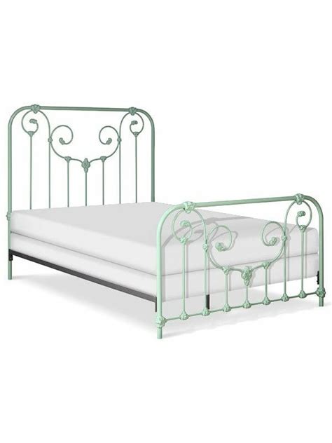 Antique Cast Iron Queen Bed Frame Hanaposy
