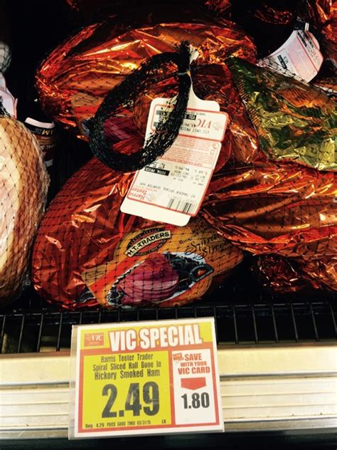 I was kind of disappointed. Spiral Glazed Ham Just $1.99/lb! Grab for Easter Dinner! - The Harris Teeter Deals