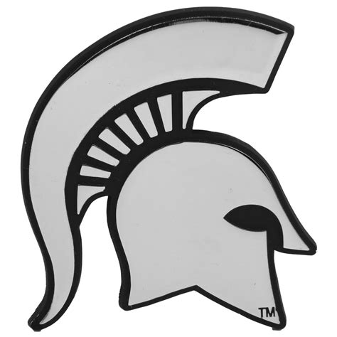 Michigan State Spartans Premium Metal Auto Emblem #Affiliate #Spartans, #ad, #State, #Michigan 