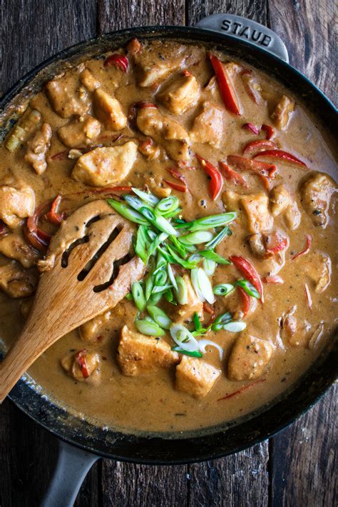 Spicy Thai Peanut Chicken The Original Dish