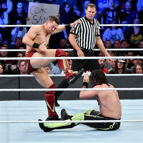 Seth Rollins Vs The Miz Intercontinental Championship Match Photos Wwe