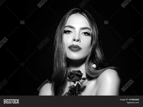 Sexy Woman Lips Red Image And Photo Free Trial Bigstock